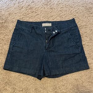 Banana Republic Dark Blue Denim-Style Women's Shorts